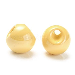 Непрозрачные акриловые бусины&nbsp;OACR-G012-01J