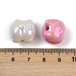 Непрозрачные акриловые бусины с УФ-покрытием&nbsp;MACR-L007-09