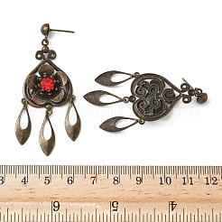 Серьги-люстры из гальванизированной латуни EJEW-Z129-05AB