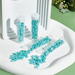 452шт 2 стеклянных бисера с 2 отверстиями SEED-NB0001-73