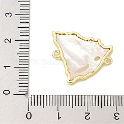 Латунная ракушка pave никарагуа карта соединительные подвески&nbsp;KK-K293-41G