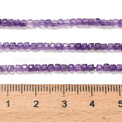 Натуральный турмалин бисер нитей&nbsp;G-L634-D02-2.5x2.5mm-A