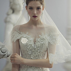 26 шт. 4 стиля 3D компьютерная вышивка полиэстер орнамент аксессуары DIY-WR0003-73B