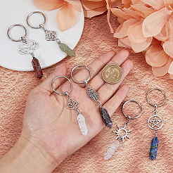 Брелок из натурального камня KEYC-FH00010