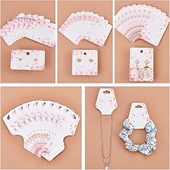 200 шт. 4-х видов белых картонных карточек CDIS-CA0001-13