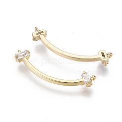 Соединители из латуни с микрочастицами и кубическим цирконием&nbsp;KK-S356-103-NF