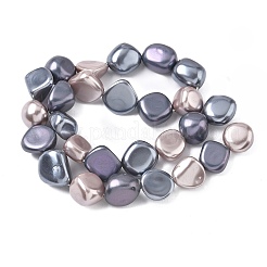 Гальванические оболочки жемчужные бусы пряди BSHE-D301-02E