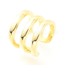 925 серьги-манжеты из стерлингового серебра EJEW-H124-12G