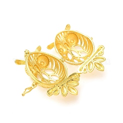 Grands pendentifs en cage de laiton&nbsp;KK-CBA8ACD-06G