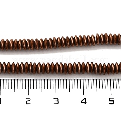 Гальванические нити из синтетических немагнитных гематитовых бусин G-P545-A01-01E