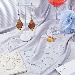 200 шт. фурнитура для сережек-колец из хирургической нержавеющей стали 316&nbsp;STAS-HS0001-26B