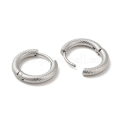 Серьги-кольца из нержавеющей стали марки 304&nbsp;EJEW-H134-01P