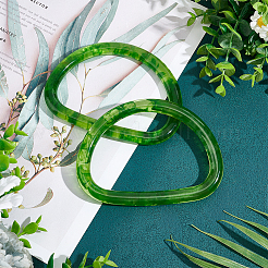 Ручки сумки из искусственного нефрита из смолы&nbsp;FIND-WH0128-03