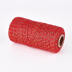 Cordon en coton macramé 2 pli&nbsp;OCOR-WH0032-02E