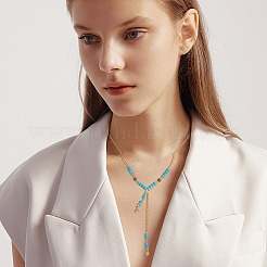 Наборы для изготовления ожерелья из богемии своими руками&nbsp;DIY-SZ0009-79