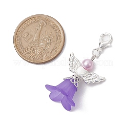 Decoraciones colgantes de acrílico de ángel&nbsp;HJEW-JM02413