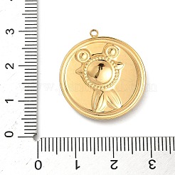 Подвески из нержавеющей стали 304 из эпоксидной смолы с натуральными ракушками и пайетками внутри&nbsp;STAS-L026-17G-F03