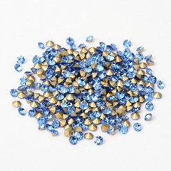 Zurück plattiert Klasse A Diamant Glas wies Strass&nbsp;X-RGLA-SS6-005