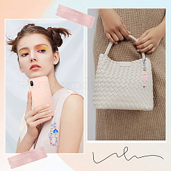 100 шт. Непрозрачные акриловые бусины&nbsp;MACR-SP0001-35