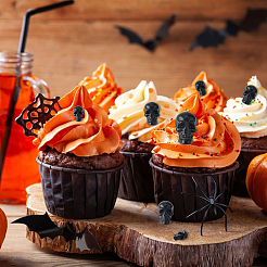 70 шт. 4 вида пластиковых бусин на Хэллоуин FIND-DC0006-31