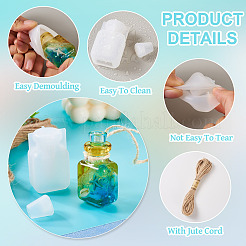 Molde de silicona diy botella de deriva&nbsp;DIY-TA0011-21A