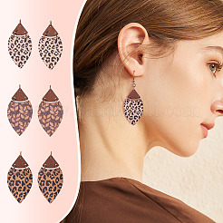 Наборы для самостоятельного изготовления сережек-подвесок в виде конского глаза&nbsp;DIY-TA0012-30