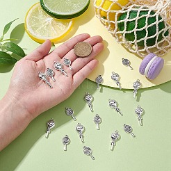 40шт 2 стиля подвески из сплава в тибетском стиле&nbsp;TIBEP-YW0001-78