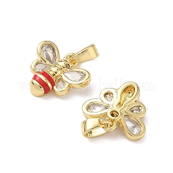 Латунные микро проложить кубического циркония подвески&nbsp;KK-P334-33G-02