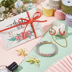 6 рулон шнура из искусственной замши 6 цветов&nbsp;LW-PH0002-26B