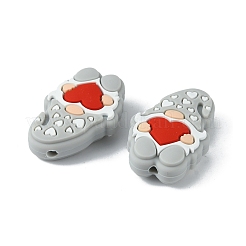 Пищевые экологически чистые силиконовые бусины&nbsp;LS-SIL-WH0002-52C