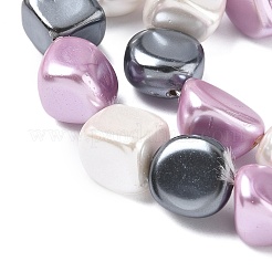 Гальванические оболочки жемчужные бусы пряди BSHE-D301-02A