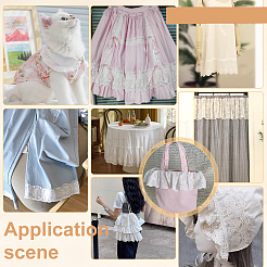 2 ярд хлопкового кружева&nbsp;DIY-GA0008-52A