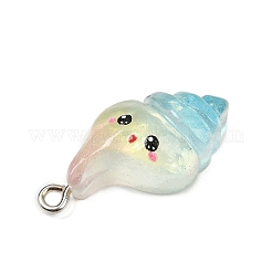 Подвески из прозрачной смолы на тему океана&nbsp;RESI-I351-03P-04