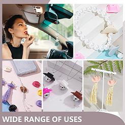 48шт 2 цвета непрозрачные акриловые бусины&nbsp;SACR-PH0002-32