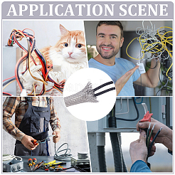 8 м плоский луженый плетеный провод из нержавеющей стали 304&nbsp;FIND-UN0010-04