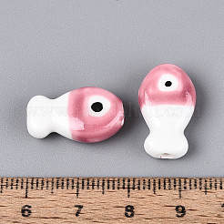 Cuentas de cerámica de porcelana hechas a mano&nbsp;PORC-T134-26D