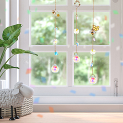 3шт стеклянные ловцы солнца&nbsp;HJEW-OC00285