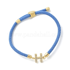 Justierbare Nylonschnurarmbänder&nbsp;BJEW-C096-01G-08