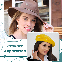 8шт латунная брошь&nbsp;JEWB-BC00005