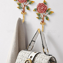 Вешалки-крючки из эмали&nbsp;DIY-WH20007-684G-02