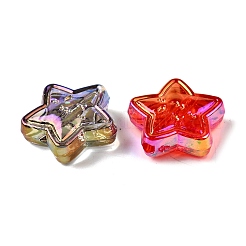 Уф-покрытие прозрачные акриловые бусины&nbsp;MACR-F083-03