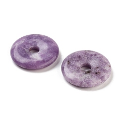 Подвески из натурального лепидолита&nbsp;G-K099-30mm-02