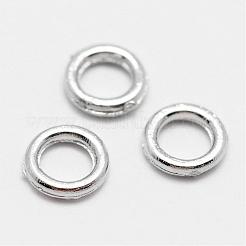 合金ラウンドリング  はんだ付け丸カン  クローズド丸カン  長持ちメッキ  ミックスカラー  18ゲージ  5x1mm  内径：3mm&nbsp;PALLOY-P119-03