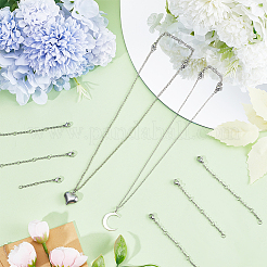 32 шт. 4-х стильный удлинитель цепи из нержавеющей стали 304 STAS-CN0001-60