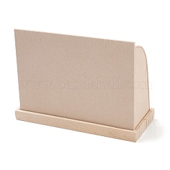 Деревянные покрытые бархатом стенды для ожерелья NDIS-A002-01C