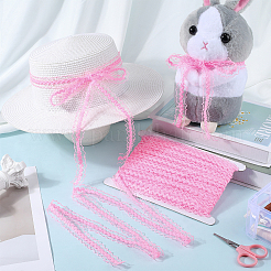 25 м нейлоновой эластичной плиссированной кружевной отделки&nbsp;OCOR-CY0001-13E