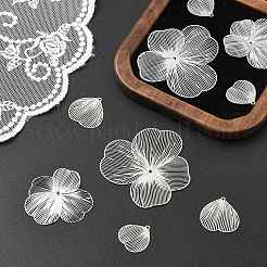 40 шт. 4 стиля железные травленые металлические украшения подвески&nbsp;IFIN-CJ0001-81