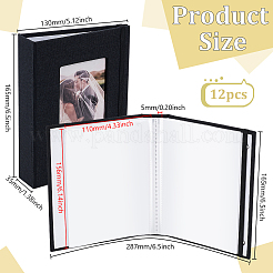 12 шт. фотоальбомов на 6-дюймовой бумаге&nbsp;AJEW-WA0001-24