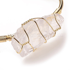 Долговечные латунные браслеты из манжеты BJEW-F394-A06