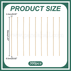 300 шт. штифты с плоской головкой из нержавеющей стали 304 STAS-ME0002-71